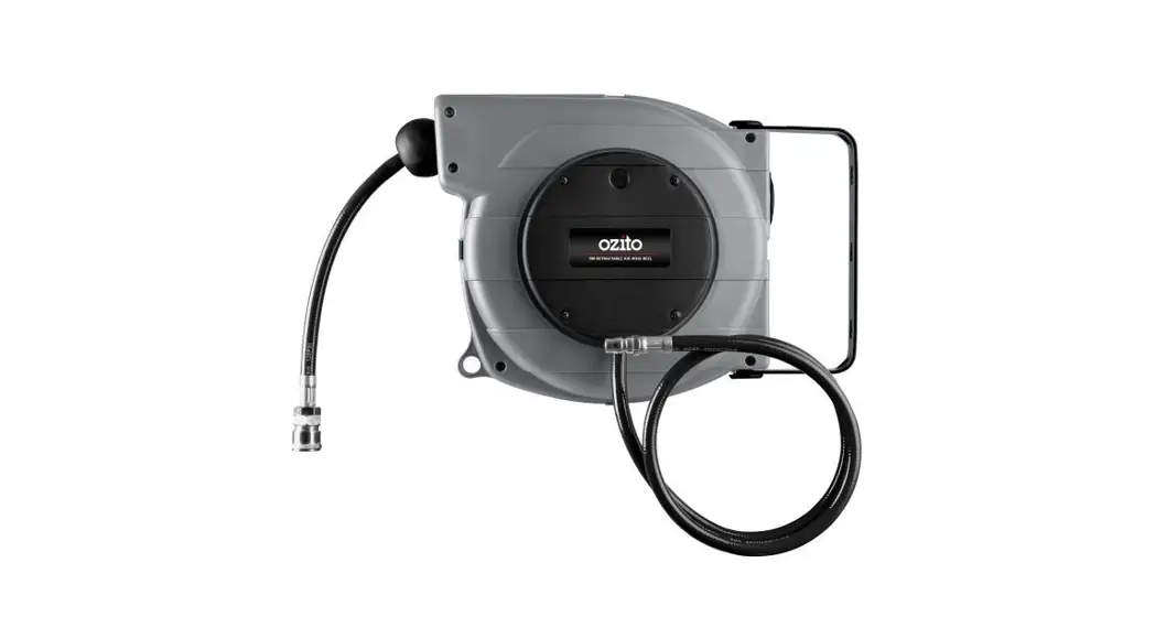 Ozito 9m Retractable Air Hose Reel Instruction Manual