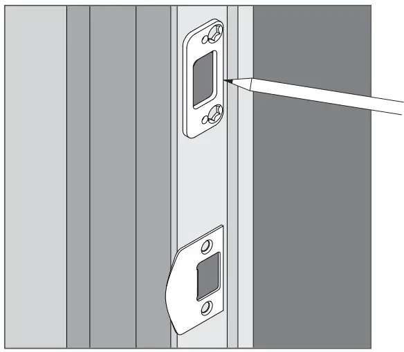 Latch and bolt strike