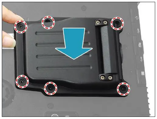 DURABOOK R11 Rugged Tablet Expansion Modules Smart Card fig 16