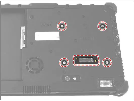 DURABOOK R11 Rugged Tablet Expansion Modules Smart Card fig 5