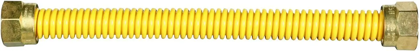 Dormont-ES-D-SafetyShield-Premium-Yellow-Coated-Stainless-Steel-Gas-Connectors-PRODUCT