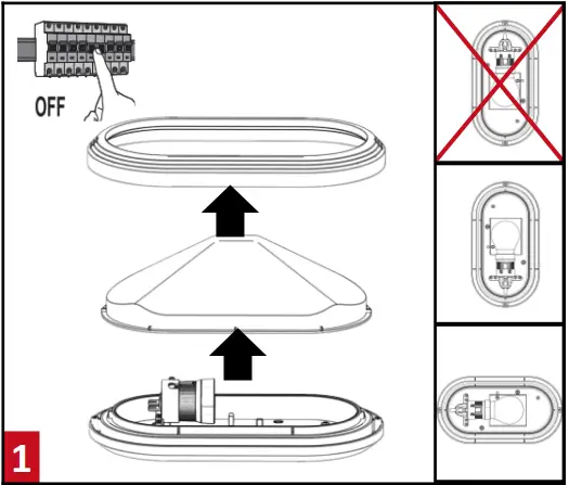 resistex Omega Ovale 1xE27 Sans Lamp A 01