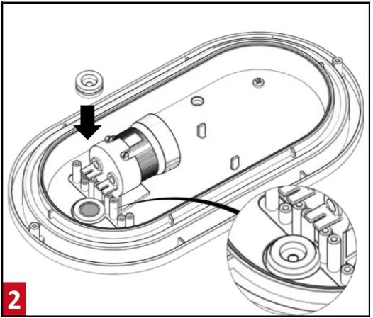 resistex Omega Ovale 1xE27 Sans Lamp A 02