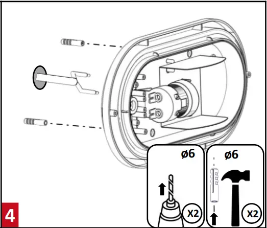 resistex Omega Ovale 1xE27 Sans Lamp A 04