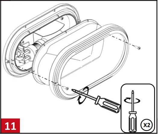 resistex Omega Ovale 1xE27 Sans Lamp A 11