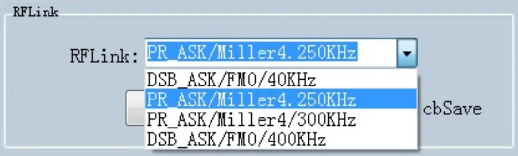 MARSON MR17 Fixed UHF Reader - Parameter Setup 5