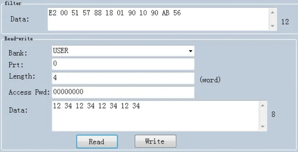 MARSON MR17 Fixed UHF Reader - Read USER area
