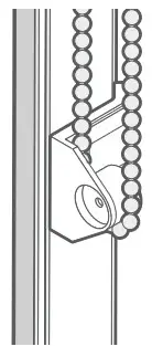 blinds 2go Perfect FIT Roller Blinds - operating chain 2