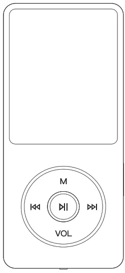 AGPTEK A02S Music Player