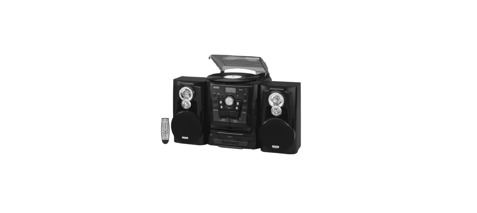 Jensen Jmc-1250 Bluetooth 3-speed Stereo Turntable User Manual