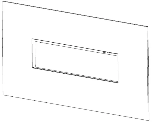 ambe BEF 50BIF03 72 Inch Built in Electric Fireplace - FIG 18