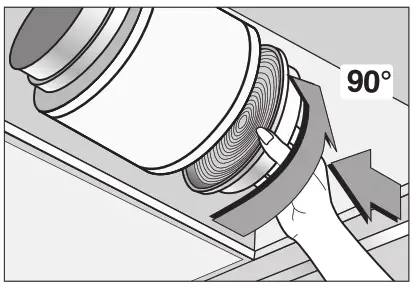 ETNA T4335TRVS Cooker Hood - Carbon filter