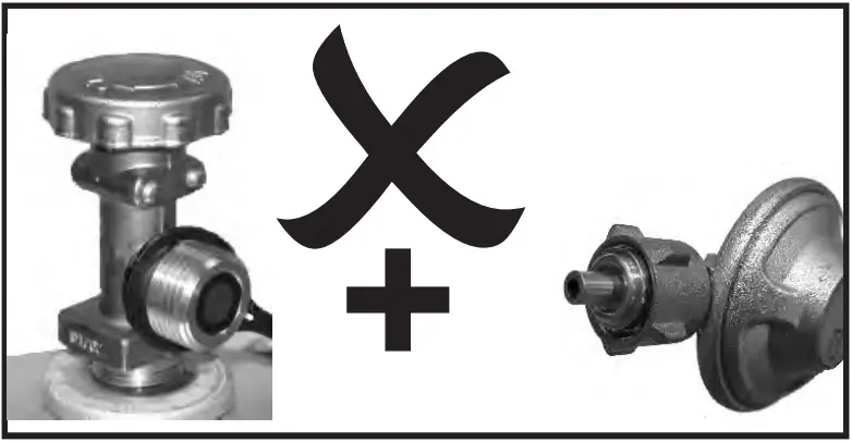 468502422 - CH Gas Cylinder + Foreign Regulator