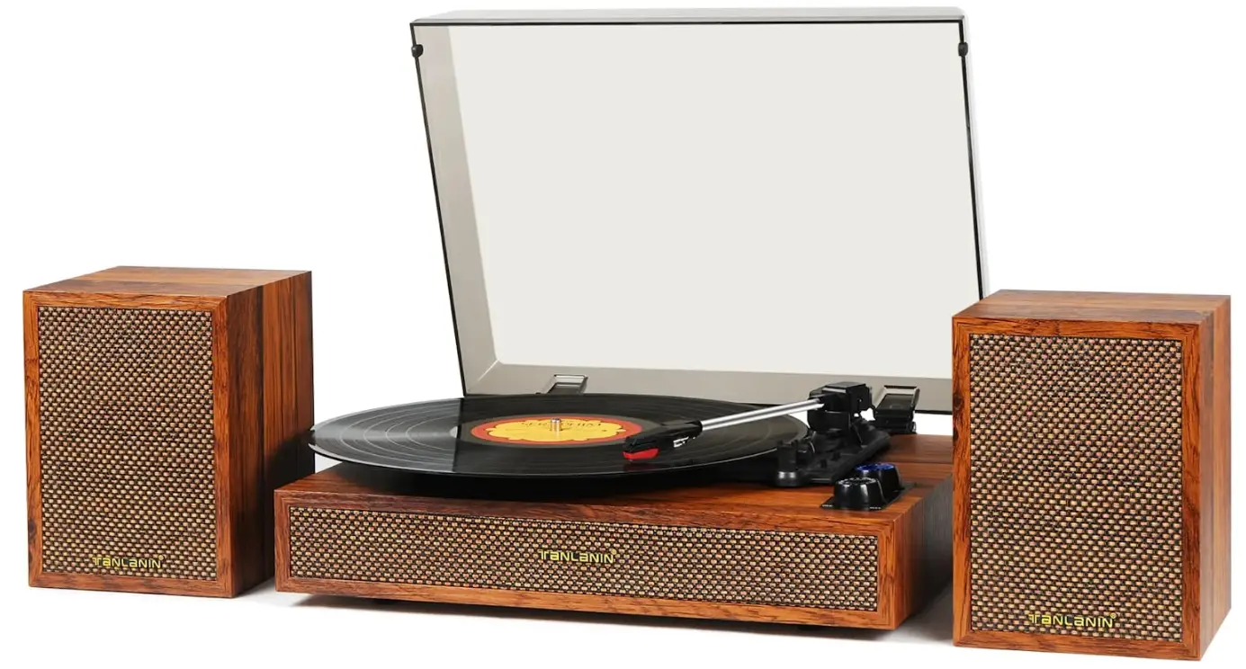 TANLANIN-TE-2028BR-Vinyl-Record-Player-with-Speakers-PRODUCT