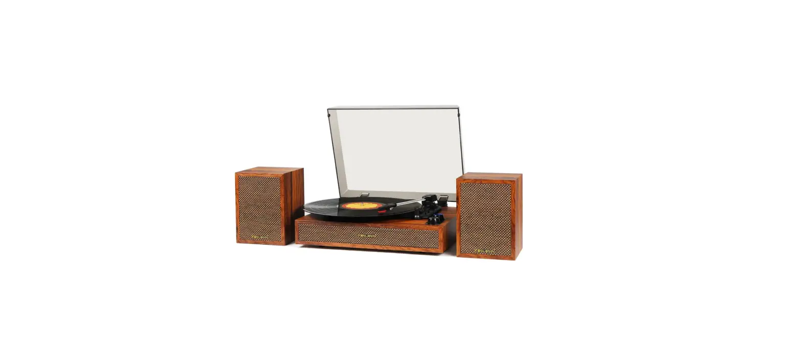 Tanlanin Te-2028br Record Player With External Speakers User Guide Tanlanin Te-2028br Record Player With External Speakers User Guide