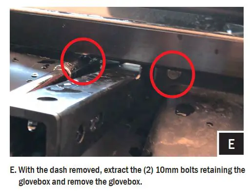 FIG 15 GLOVE BOX SUBWOOFER ENCLOSURE