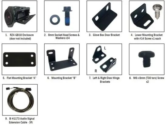 FIG 2 PARTS LIST IMAGES