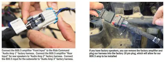 FIG 24 AMP TRAY INSTALLATION (RZR3)