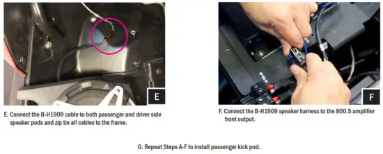 FIG 31 FRONT KICK PANELS (ALL MODELS)