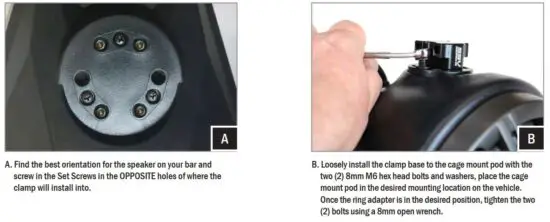 FIG 32 CAGE POD KICKER 6.5” SPEAKER (ALL MODELS)