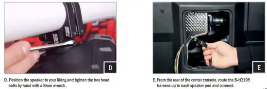 FIG 34 CAGE POD KICKER 6.5” SPEAKER (ALL MODELS)