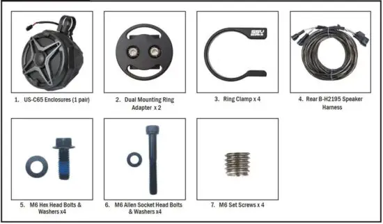 FIG 4 PARTS LIST IMAGES