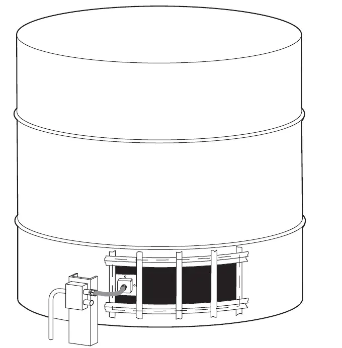 nvent RAYCHEM Heating System Tank Heater Installation Kit FIG (1)
