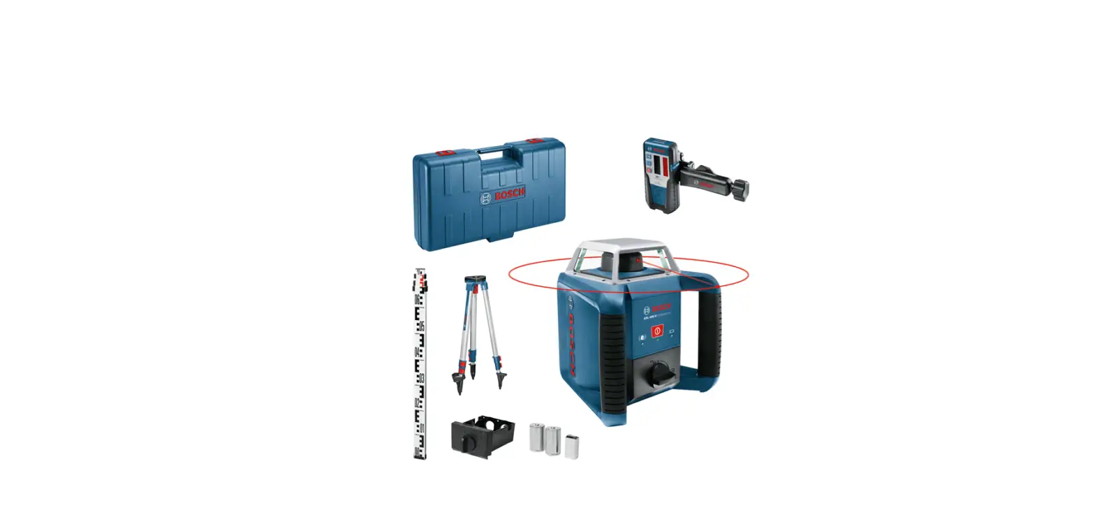 Bosch Grl 400 H Professional Rotary Laser Level Instruction Manual