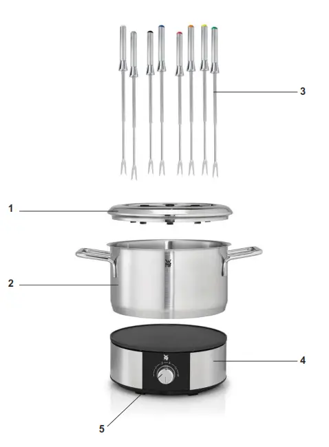 WMF 3200000061 Lono Fondue - fig