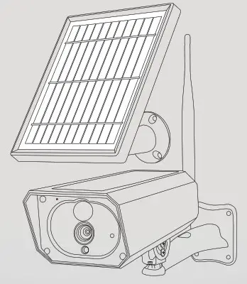 TELLUR TLL331231 WiFi Smart Solar Camera - Cover
