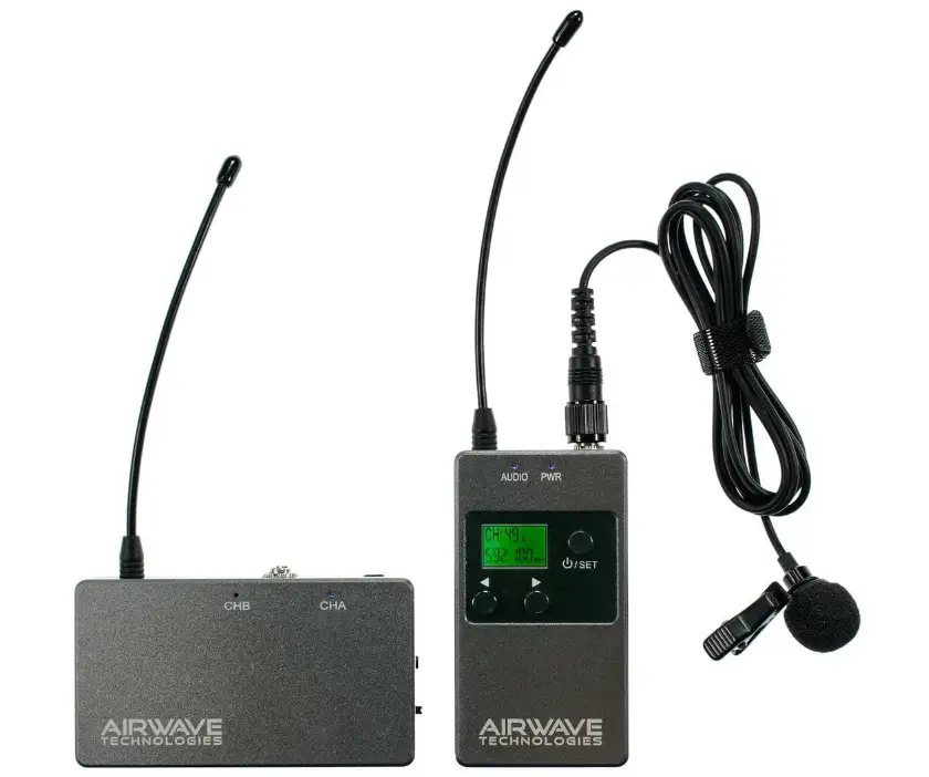 Airwave Technologies AW-TECH Mobile Wireless Lavalier Microphone System