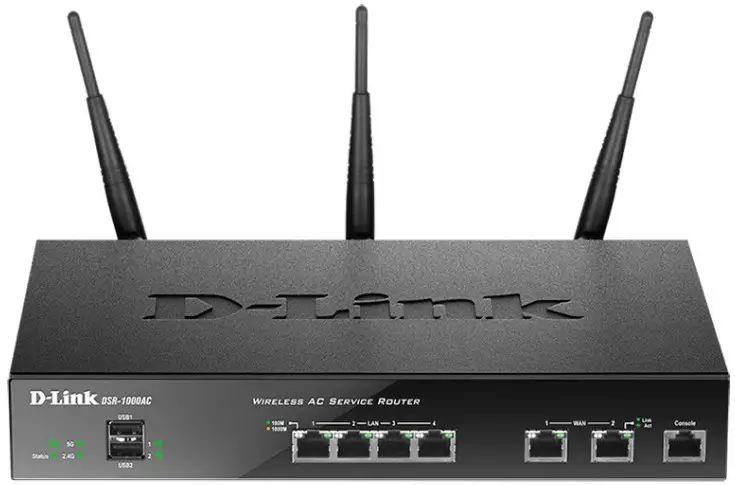 D Link DSR 1000AC Wireless AC Unified Services VPN Router