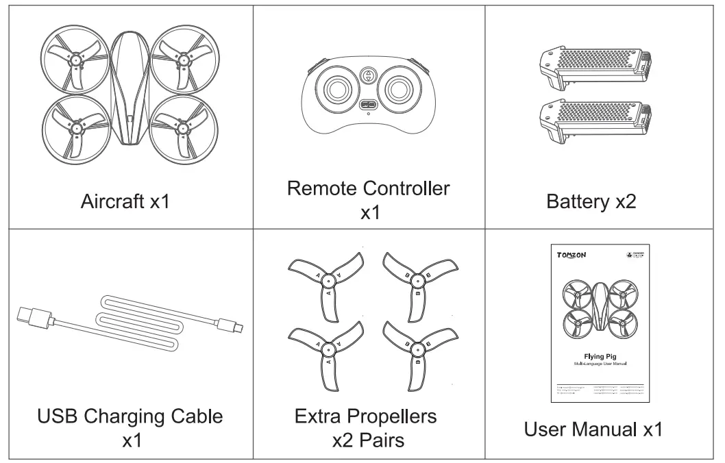 TOMZON A31 Mini RC Drone Toy fig 13