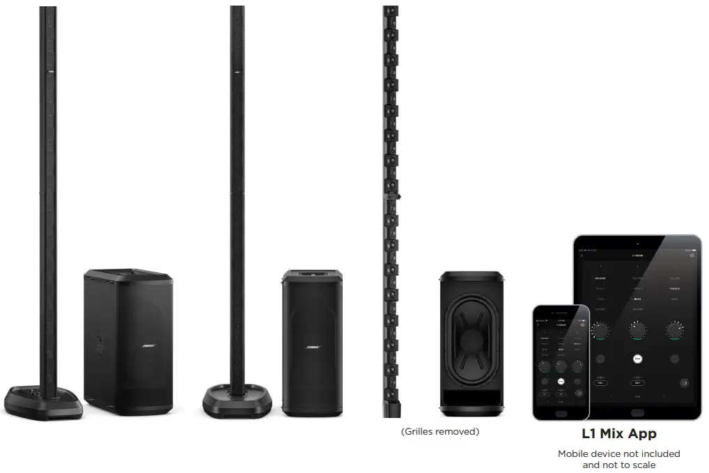 BOSE L1 PRO32 + SUB2 PORTABLE -