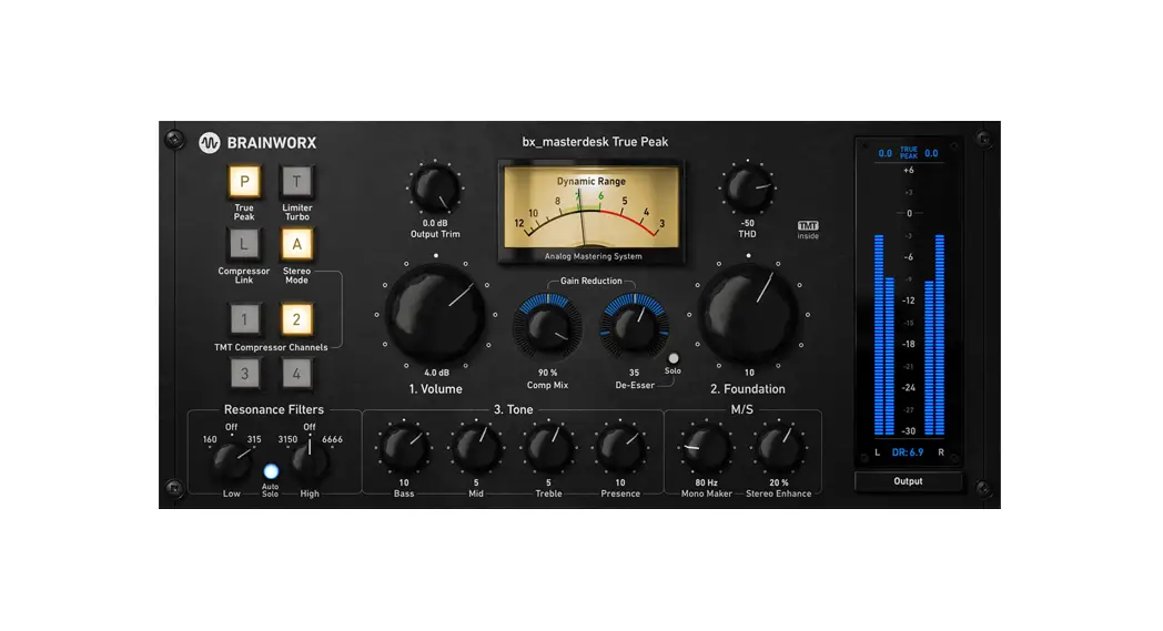 Brainworx Bx_masterdesk True Peak Owner's Manual