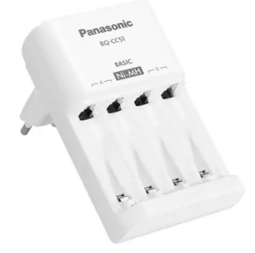 Panasonic BQ-CC51 Charger for cylindrical cells