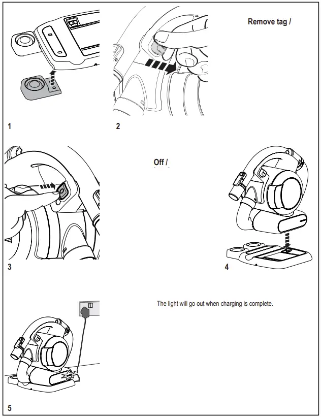 Charging instruction