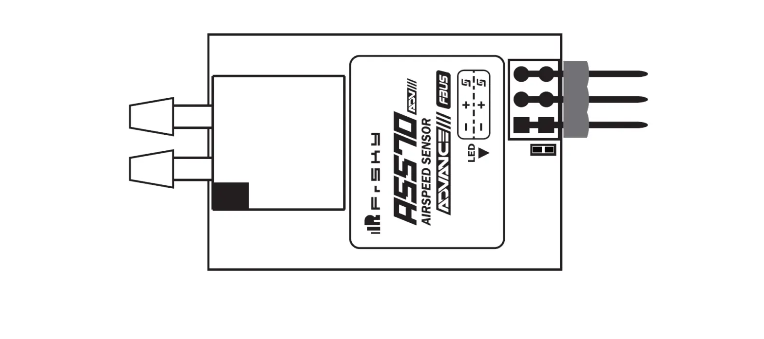 Frsky Ass70 Adv High Precision Airspeed Sensor Instruction Manual