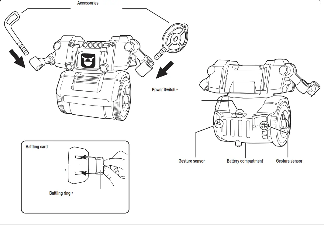 Silverlit EI 0000 Robo Street Kombat - fig 4