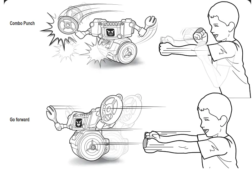 Silverlit EI 0000 Robo Street Kombat - fig 6