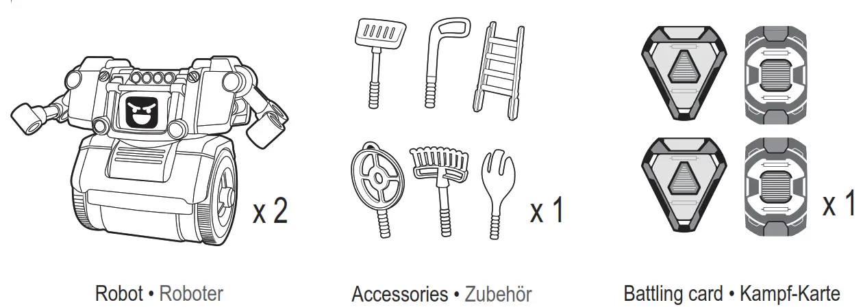 Silverlit EI 0000 Robo Street Kombat - fig