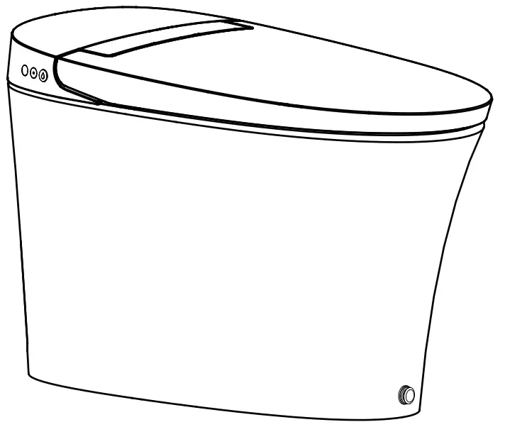 FINE FIXTURES ST2W Smart Toilet