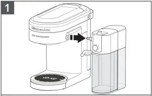 DEEP CLEANING THE MILK FROTHER ATTACHMENT