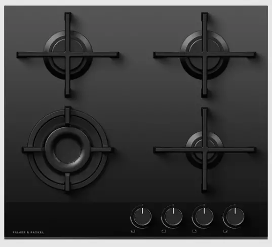 FISHER-PAYKEL-CG604DLPGB4-60cm-LPG-Gas-on-Glass-Cooktop-PRODUCT-IMAGE