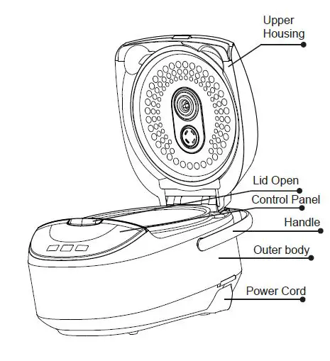 COMFEE MB-FS5077 All-in-1 Multi Cooker 1