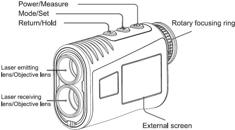 UNI-T LM600A Series Laser Rangefinder 01