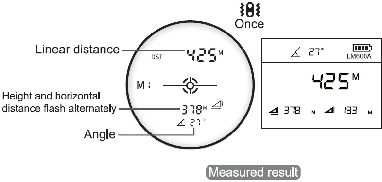 UNI-T LM600A Series Laser Rangefinder 15