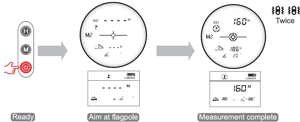 UNI-T LM600A Series Laser Rangefinder 16