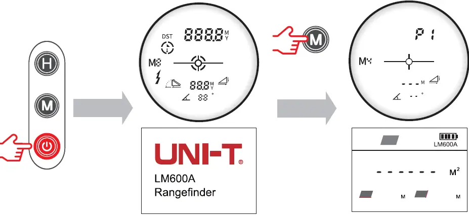 UNI-T LM600A Series Laser Rangefinder 22