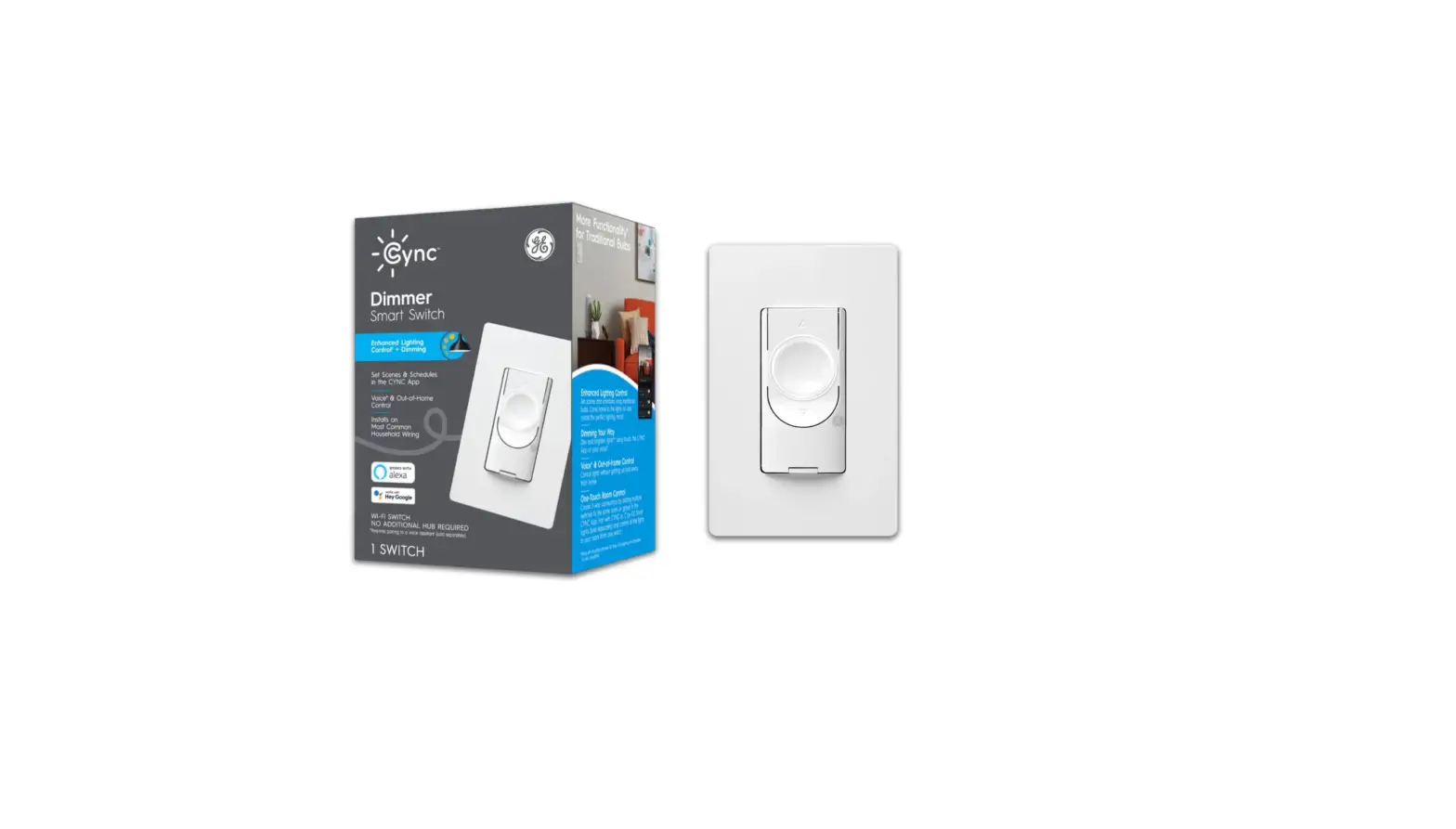 Ge Lighting 93120079 Smart Dimmer Light Switch Installation Manual Ge Lighting 93120079 Smart Dimmer Light Switch Installation Manual